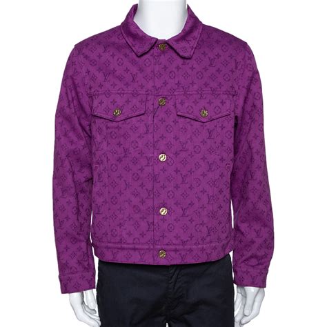 purple louis vuitton jacket|louis vuitton jacket denim.